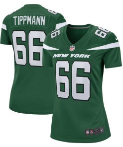 Joe Tippmann New York Jets Nike Women's  Game Jersey - Gotham Green