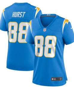 Hayden Hurst Los Angeles Chargers Nike Women's  Game Jersey -  Powder Blue