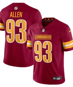 Jonathan Allen Washington Commanders Nike  Vapor Untouchable Limited Jersey - Burgundy