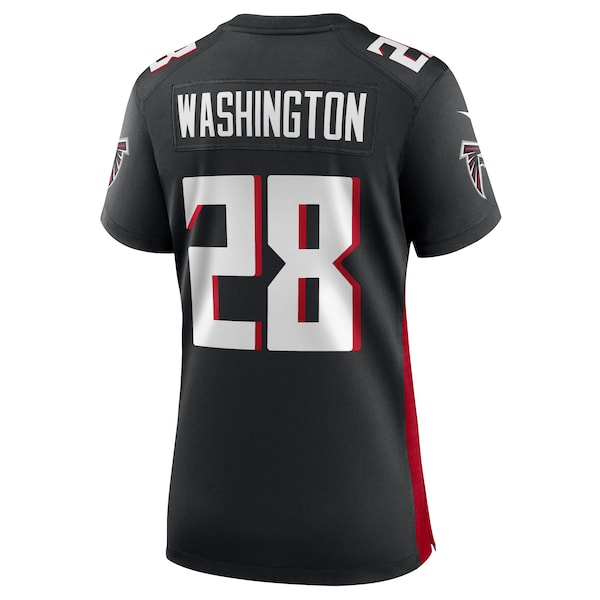 Carlos Washington Atlanta Falcons Nike Women's Game Jersey - Black - Image 3