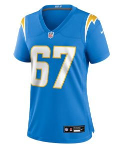 Alternative view of Savion Washington Los Angeles Chargers Nike Women's Team Game Jersey -  Powder Blue