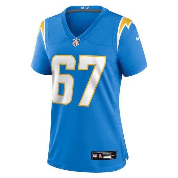 Savion Washington Los Angeles Chargers Nike Women's Team Game Jersey - Powder Blue - Image 2
