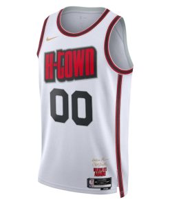Alternative view of Houston Rockets Nike Unisex 2024/25 Custom Swingman Jersey - City Edition - White
