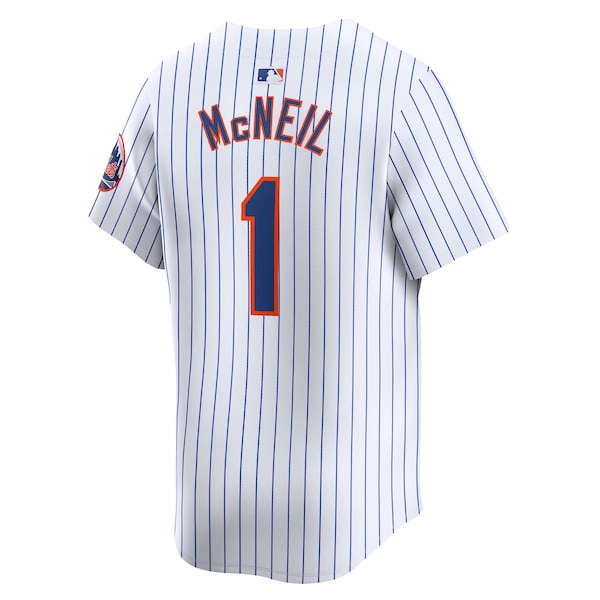 Jeff McNeil New York Mets Nike Home Limited Player Jersey?ยจC White - Image 3