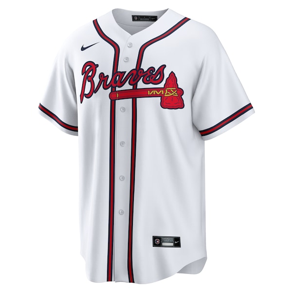 Matt Olson Atlanta Braves Nike Home Replica Player Jersey - White - Image 2