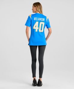 Alternative view of Kendall Williamson Los Angeles Chargers Nike Women's  Game Jersey -  Powder Blue