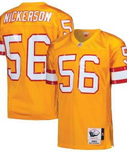 Hardy Nickerson Tampa Bay Buccaneers 1993 Authentic Throwback Retired Player Jersey - Orange