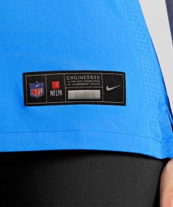 Alternative view of Emany Johnson Los Angeles Chargers Nike Women's Team Game Jersey -  Powder Blue