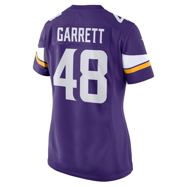 Chris Garrett Minnesota Vikings Nike Women's Home Game Player Jersey - Purple - Image 3