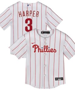 Bryce Harper Philadelphia Phillies Nike Toddler Replica 2.0 Player Jersey - White