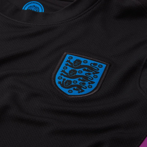England National Team Nike Women's 2025/26 Away Replica Jersey - Black - Image 9