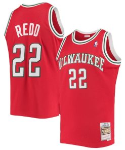 Michael Redd Milwaukee Bucks 2001/02 Hardwood Classics Swingman Jersey - Red