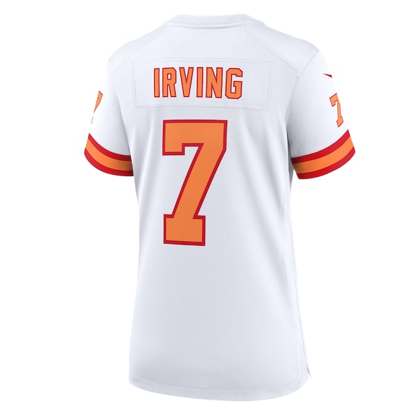 Bucky Irving '76 Tampa Bay Buccaneers Nike Women's 50th Season Game Jersey - White/Red/Creamsicle - Image 4