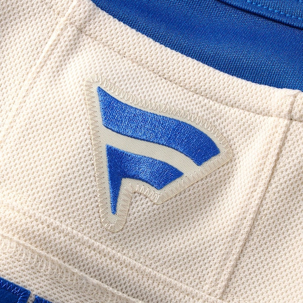 Jordan Binnington St. Louis Blues 2025 NHL Winter Classic Premium Player Jersey - Cream - Image 6