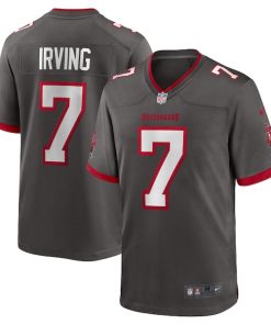 Bucky Irving Tampa Bay Buccaneers Nike Alternate Game Jersey -  Pewter