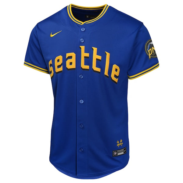 Ken Griffey Jr. Seattle Mariners Nike Youth City Connect Limited Player Jersey - Navy - Image 2