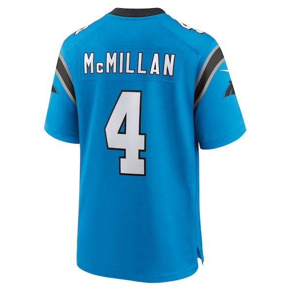 Tetairoa McMillan Carolina Panthers Nike Alternate Game Jersey - Blue/Black - Image 5