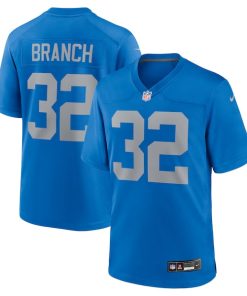 Brian Branch Detroit Lions Nike Alternate Game Jersey -  Blue