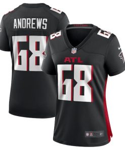 Josh Andrews Atlanta Falcons Nike Women's Game Player Jersey - Black