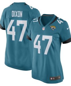 De'Shaan Dixon Jacksonville Jaguars Nike Women's Game Player Jersey - Teal