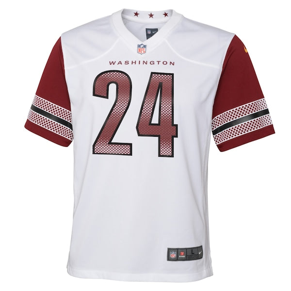 Antonio Gibson Washington Commanders Nike Youth Game Jersey - White/Black/Burgundy - Image 3