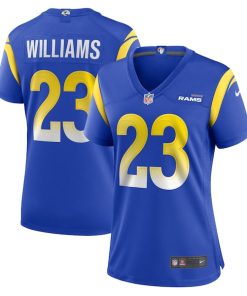 Kyren Williams Los Angeles Rams Nike Women's Game Player Jersey - Royal