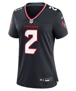 Alternative view of Calen Bullock Houston Texans Nike Women's Team Game Jersey -  Navy