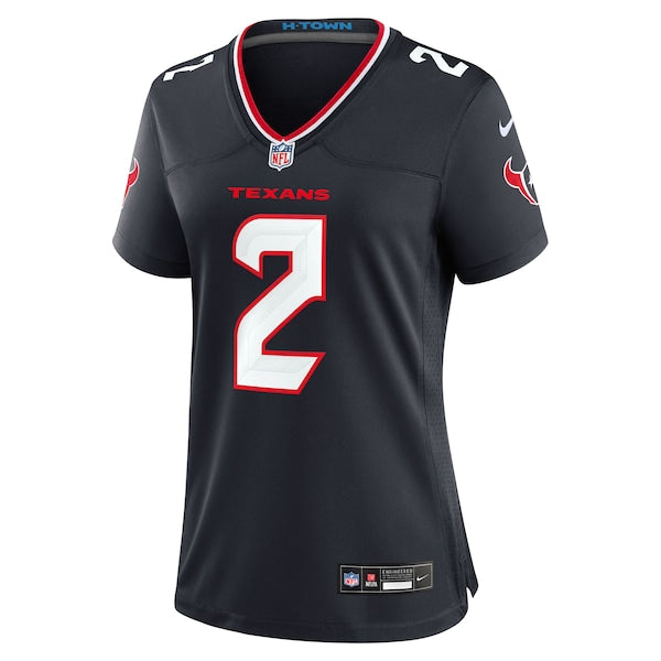 Calen Bullock Houston Texans Nike Women's Team Game Jersey - Navy - Image 2