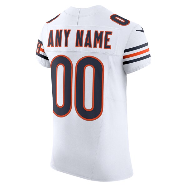 Chicago Bears Nike Vapor F.U.S.E. Elite Custom Jersey - White - Image 4