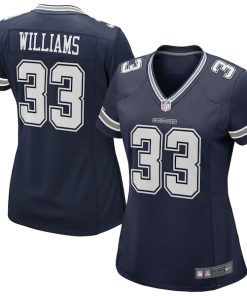 Javonte Williams Dallas Cowboys Nike Women's Team Game Jersey - Navy
