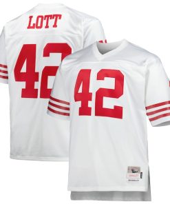 Ronnie Lott San Francisco 49ers Big & Tall 1990 Retired Player Replica Jersey - White