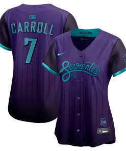Corbin Carroll Arizona Diamondbacks Nike Women's 2025 City Connect Limited Player Jersey - Purple