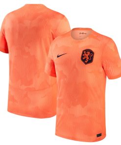 Netherlands Women's National Team Nike 2023 Home Stadium Replica Jersey - Orange