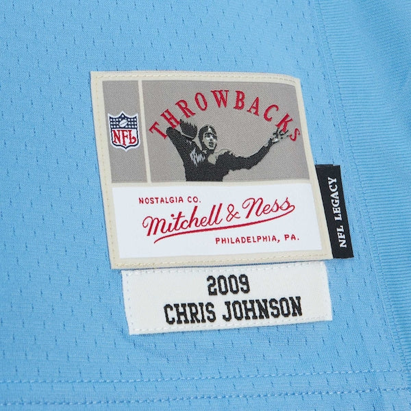 Chris Johnson Tennessee Titans Legacy Replica Jersey - Light Blue - Image 5