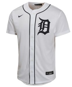 Alternative view of Spencer Torkelson Detroit Tigers Nike Youth Home Game Player Jersey - White