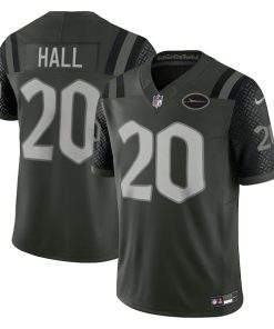 Breece Hall New York Jets Nike 2025 Rivalries Collection Limited Jersey - Gotham Green