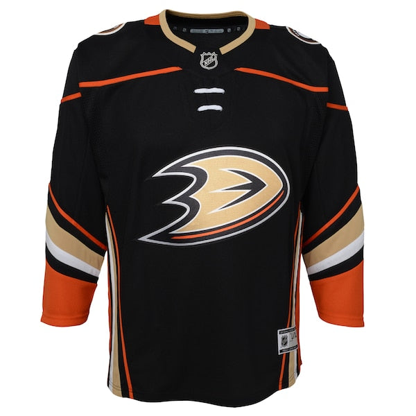 Anaheim Ducks Youth Home Premier Jersey - Black - Image 2