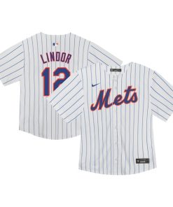 Francisco Lindor New York Mets Nike Toddler  Game Jersey - White