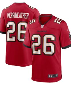 Kaevon Merriweather Tampa Bay Buccaneers Nike  Game Jersey -  Red