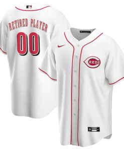 Cincinnati Reds Nike Home Pick-A-Player Retired Roster Replica Jersey - White