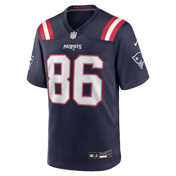 Efton Chism III New England Patriots Nike Team Game Jersey - Navy - Image 2