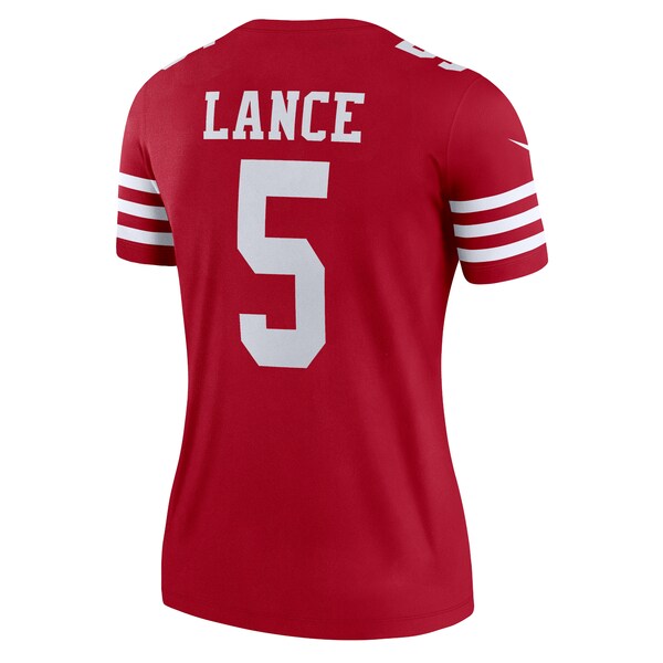 Trey Lance San Francisco 49ers Nike Women's Legend Jersey - Scarlet - Image 3