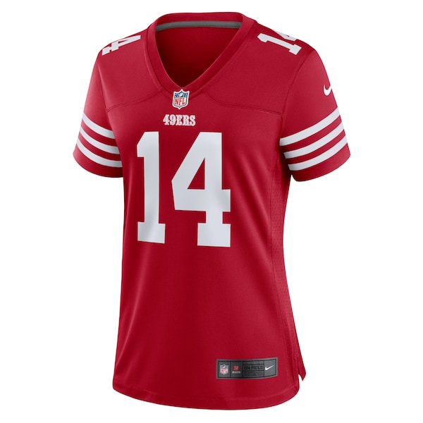 Ricky Pearsall San Francisco 49ers Nike Women's Team Game Jersey - Scarlet - Image 2