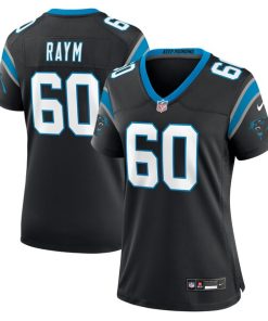 Alternative view of Andrew Raym Carolina Panthers Nike Women's  Game Jersey -  Black