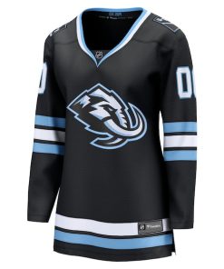 Alternative view of Utah Mammoth  Women's Home Breakaway Custom Jersey - Black