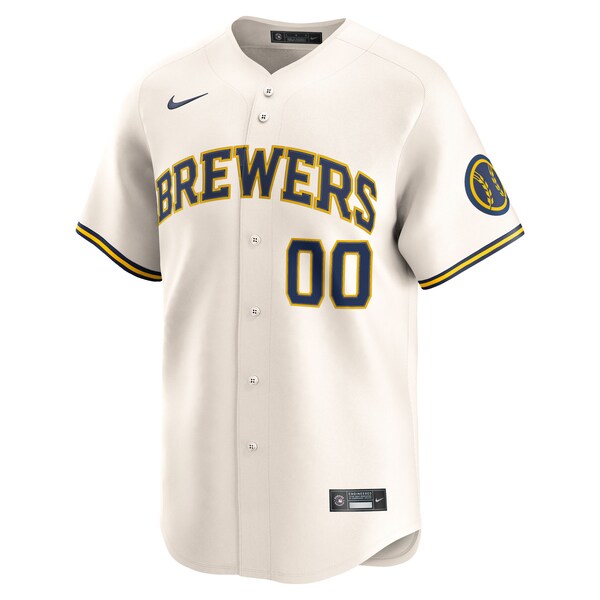 Milwaukee Brewers Nike Home Limited Pick-A-Player Retired Roster Jersey - Cream - Image 2