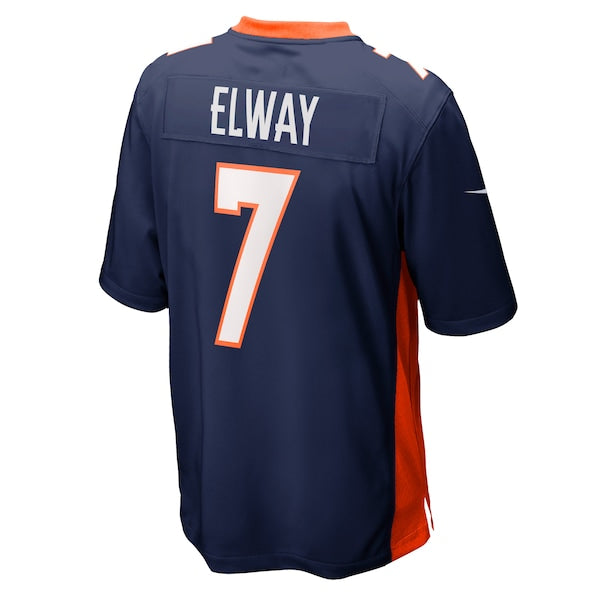 John Elway Denver Broncos Nike Retired Player Jersey - Navy/Orange - Image 4