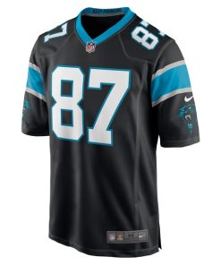 Alternative view of Muhsin Muhammad Carolina Panthers Nike Retired Player Jersey - Black