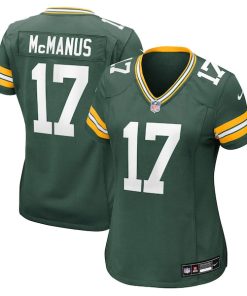 Brandon McManus Green Bay Packers Nike Women's Team Game Jersey -  Green