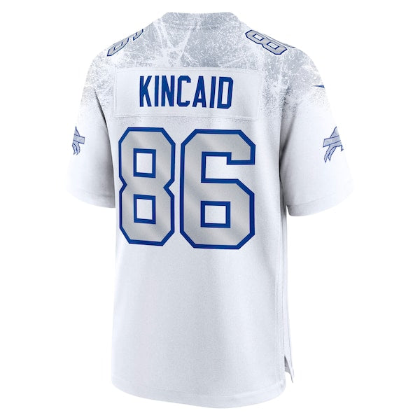 Dalton Kincaid Buffalo Bills Nike 2025 Rivalries Collection Game Jersey - White - Image 3